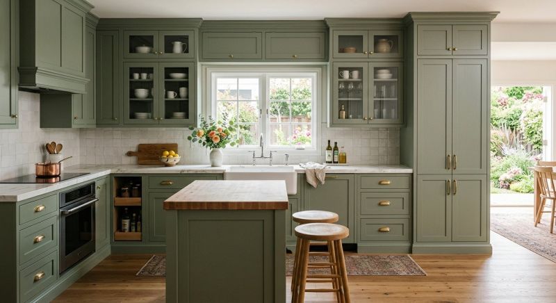 Cherry Cabinet Remodeling in Bloomington, IN